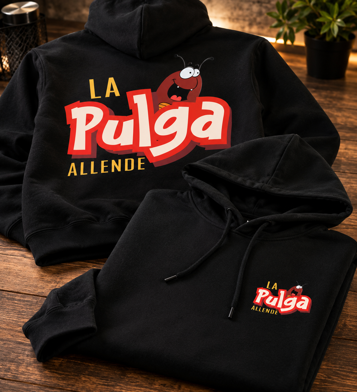 Sudaderas personalizadas La Pulga Allende